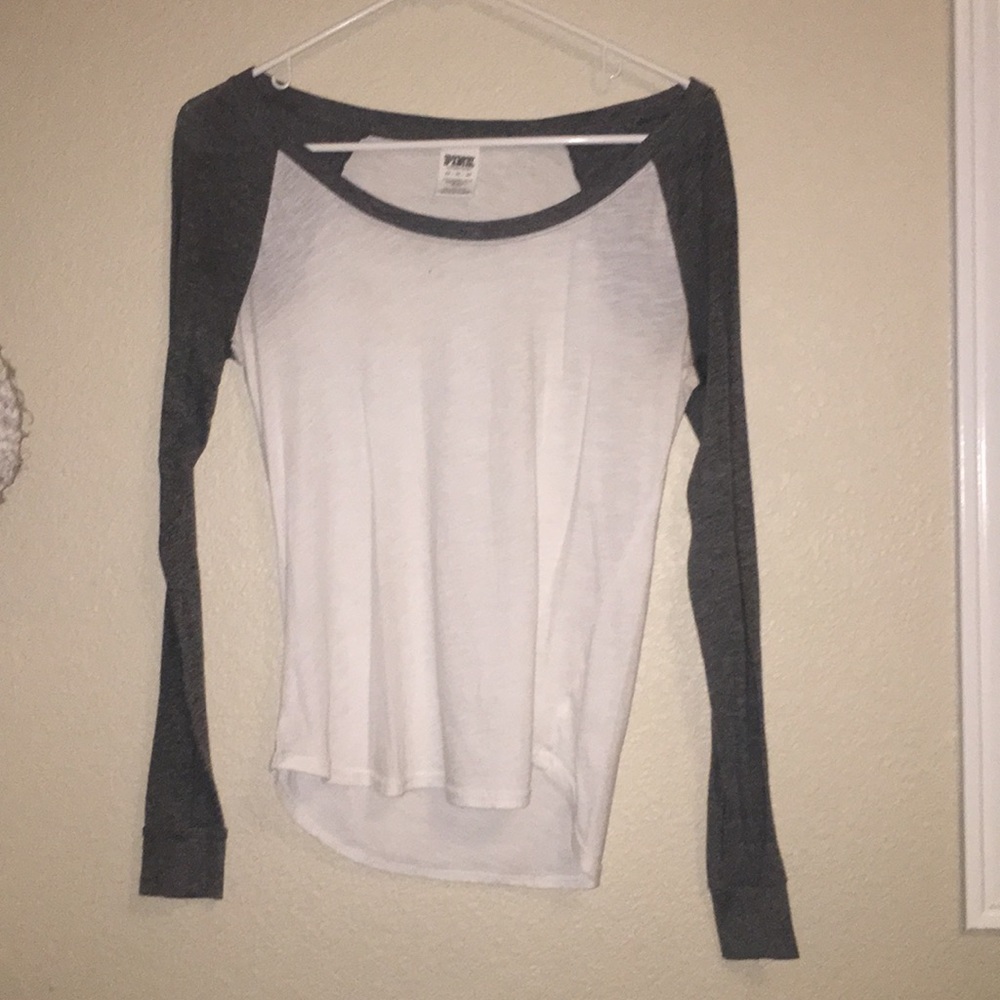 Grey Baseball Tee